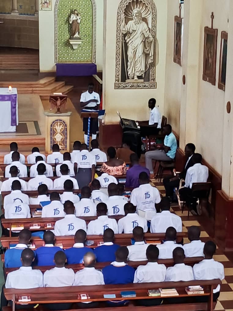shslacor's tweet photo. Thanks Ocer Campion Jesuit College for coming and for animating Mass this third Sunday of Lent https://t.co/Yw3xewAe5D
