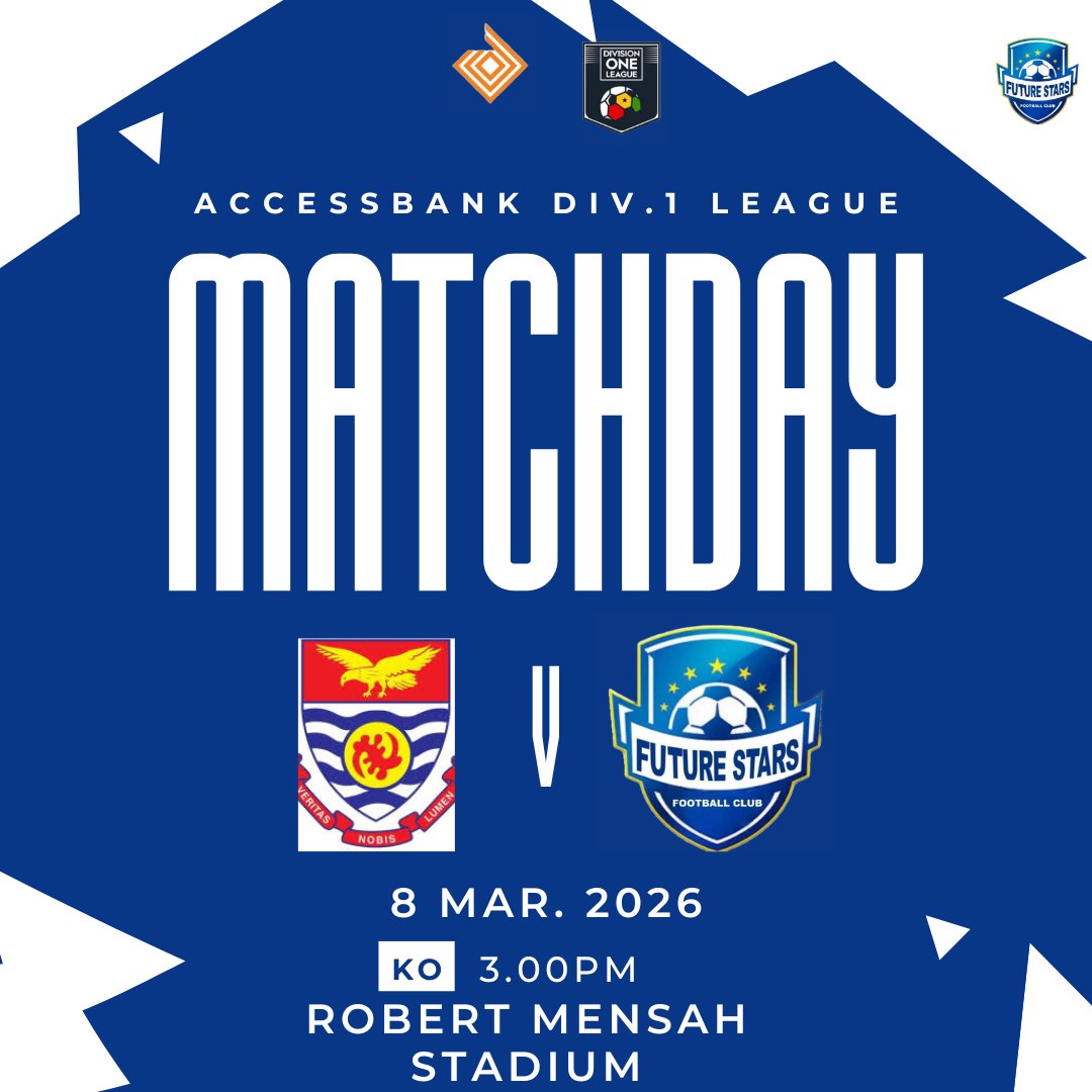 futurestarsgh's tweet photo. MATCHDAY.
#futurestarsfc
#asantemankanea https://t.co/WgVuYfbcso