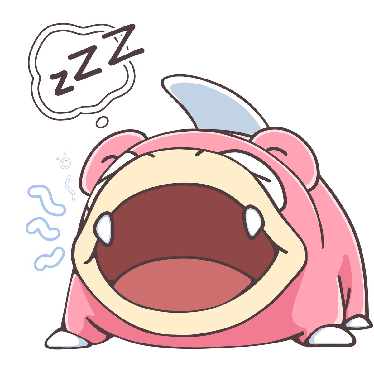 今日もお疲れさまやぁん...💤

#Pokemon 
#ヤドン
