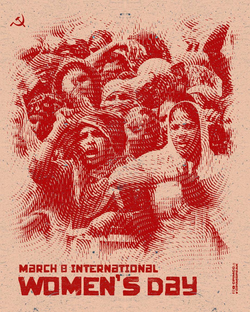 Revolutionary Greetings on International Women's Day!

The origin of International Women’s Day lies in the struggles of women workers against their exploitative working conditions and to assert their rights, and this struggle continues to this day.