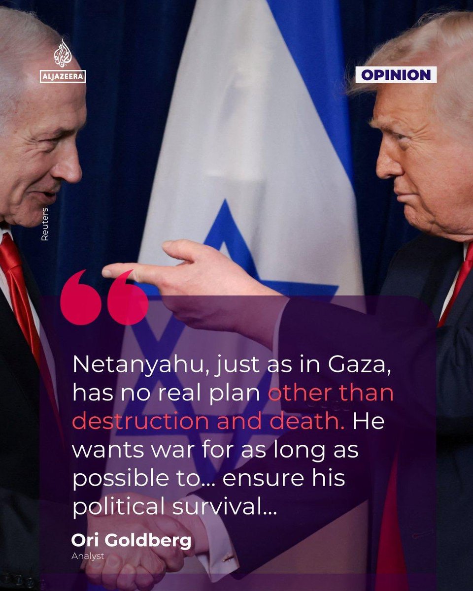 rulajebreal's tweet photo. I fautori dell'esportazione della democrazia e i valori occidentali stanno scatenando morte e distruzione dal cielo….Bombardando scuole, 20 ospedali, raffinerie di petrolio e infrastrutture civili.

Da Gaza a Tehran, Netanyahu e Trump esultano per questa escalation catastrofica. https://t.co/F7wiUglSDD