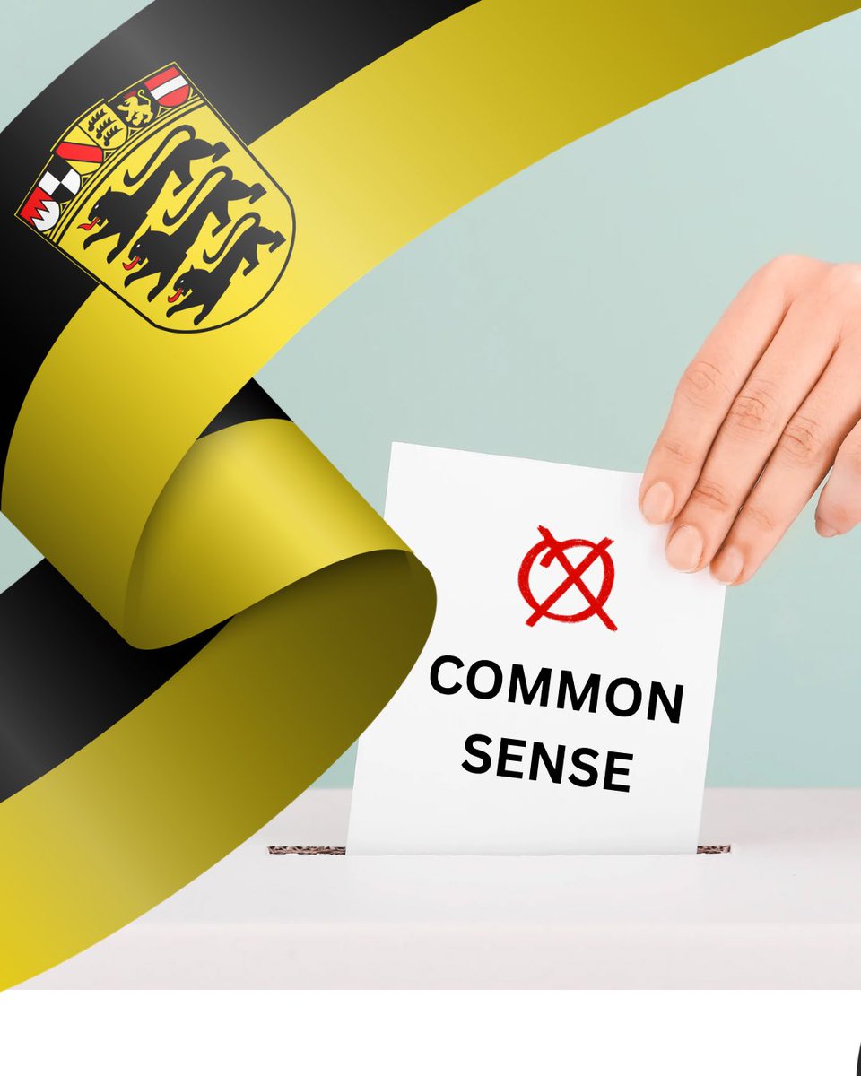 gernbuergerlich's tweet image. #commonsense als Grundlage für die Wahlentscheidung in Baden-Württemberg wäre meine Empfehlung heute. Das Ländle hätte es verdient und unser Land auch. #ltwbw