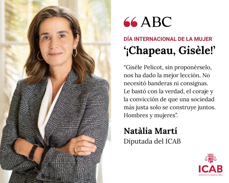 ICAB · Advocacia Barcelona tweet media