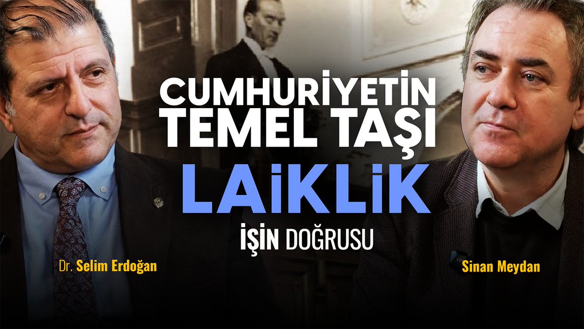 GÖRSEL TARİH | İşin Doğrusu 🔔

İşin Doğrusu'nda bu hafta değerli tarihçi Sinan Meydan'ı konuk ediyoruz.
3 Mart Devrim Kanunlarını, Hilafetin kaldırılmasını, Tevhid-i Tedrisat Kanununu, laikliği konuştuğumuz bu yeni bölümü izlemek için aşağıdaki bağlantıyı tıklayınız ⬇️