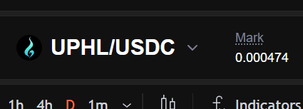 Ducciora's tweet image. #Hyperliquid #BasedApp 
$UPHL 
そういえばあれどうなったっけな～
酷いことになってるんだろうなぁ
ロック解除いつだっけなぁと思って見たら
やっぱり酷いことになってた

Launchpadの価格は確か
1UPHL=0.02ドルくらいだったはずだから
いま0.000475ドルくらいだから

-97％？

ハハッ