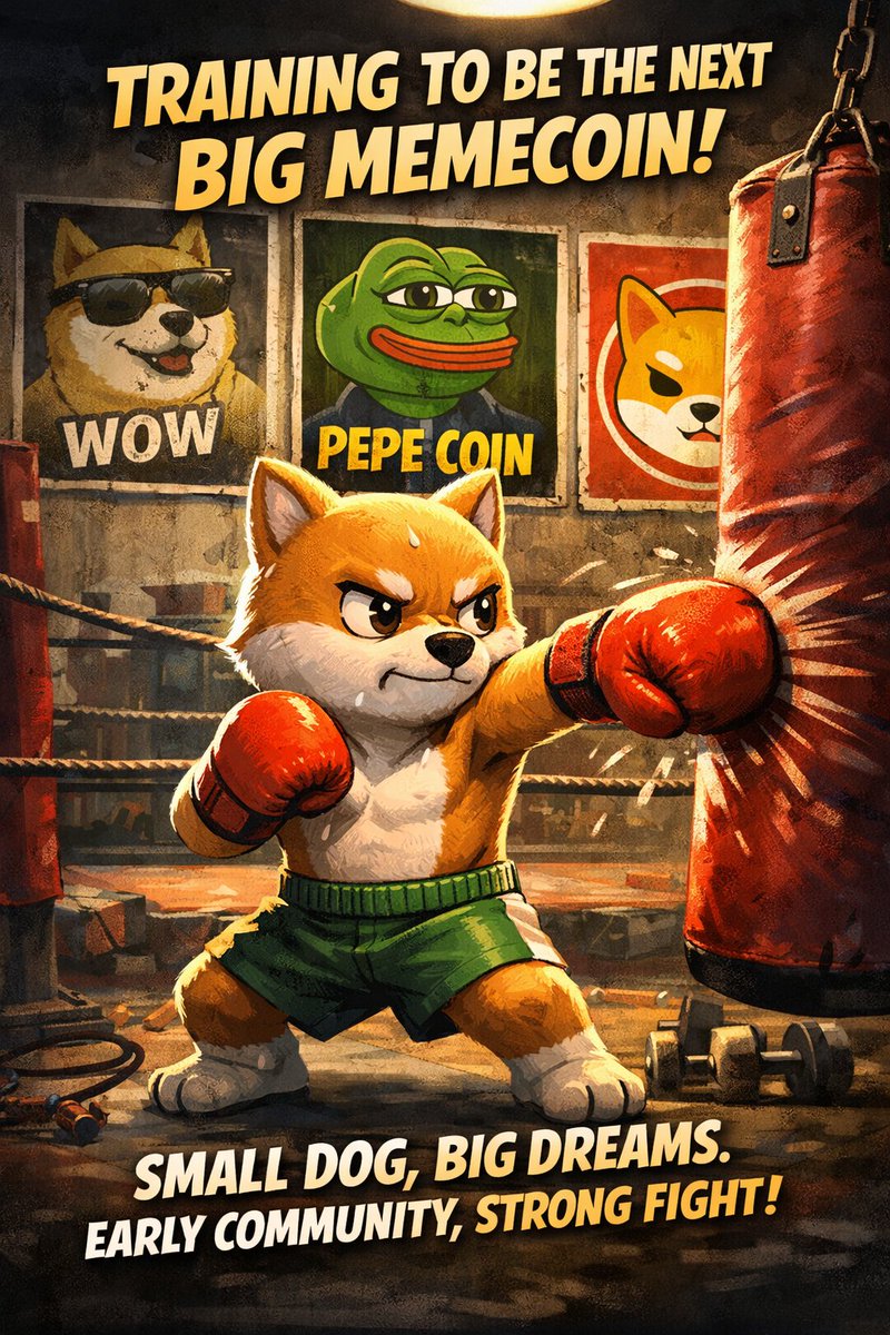 ponpi_sol's tweet photo. Every big memecoin started small.

Training every day.
Building the community.

$PONPI 🐶

#memecoin #Solana https://t.co/PXsEMljOoj