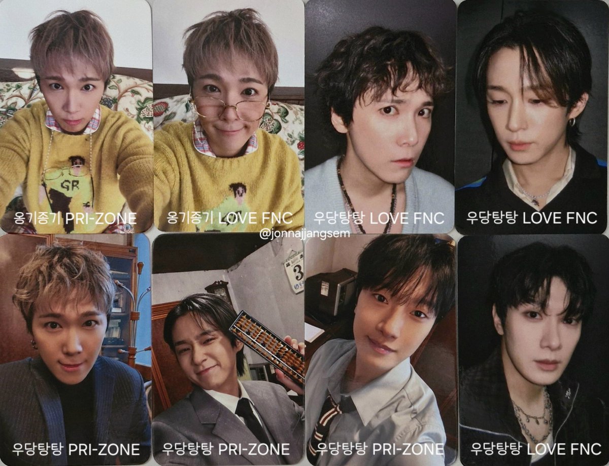jonnajjangsem's tweet photo. 2026 에프티 팬미팅 옹기종기&amp;우당탕탕 포토카드 포카 정리! https://t.co/9BF5o0K0WY