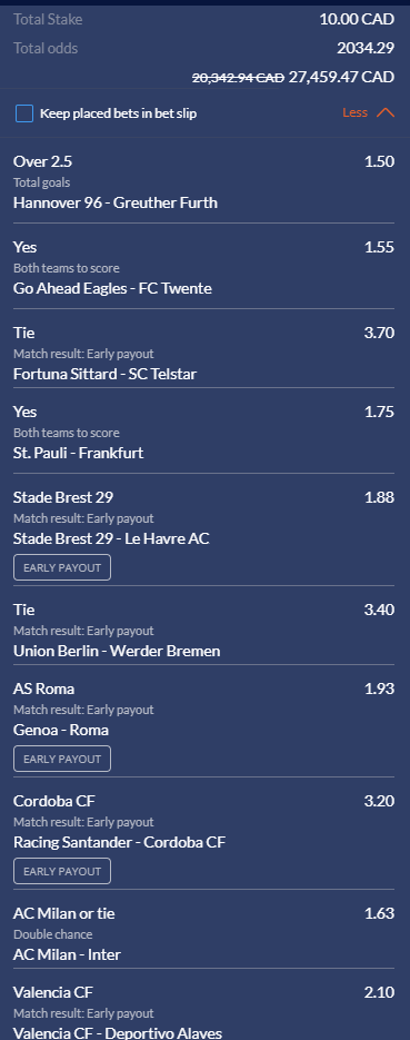 SoccerScientis's tweet photo. Sunday's Bets. 
⚽️⚽️ https://t.co/GLIBVpxnkj