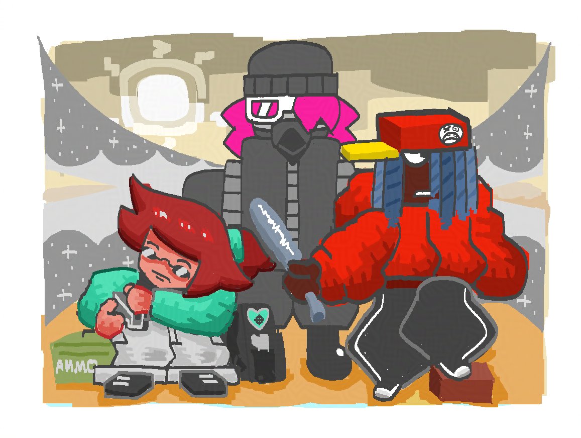 Meet the Dubious Trio!
aka Teal-Cliche-Ash