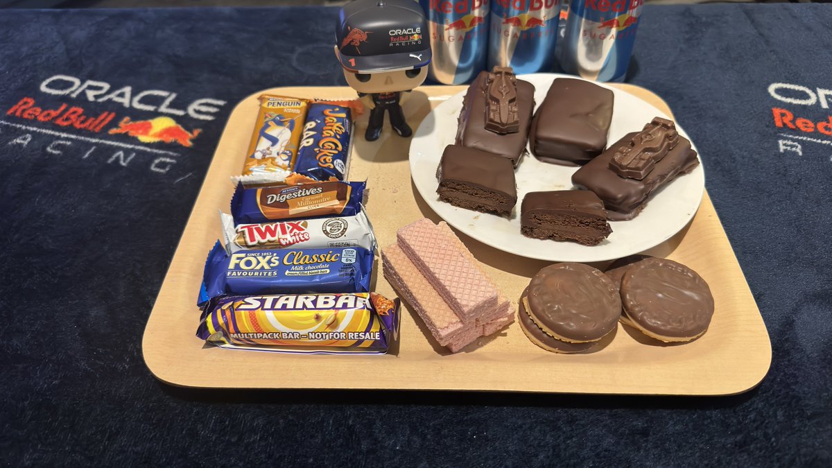 ArgyllSeaGlass's tweet photo. And weβre off for the 1st #MikesSnacks of the F1 season π
Starting in Australia, I went with the delicious Tim Tams π¦πΊ π€€
Lots of extras to get me through the 4am start including the Red Bull drinks π€£
Letβs see where Max Verstappen can finish π
#AustralianGP https://t.co/XMuOIdDpFg