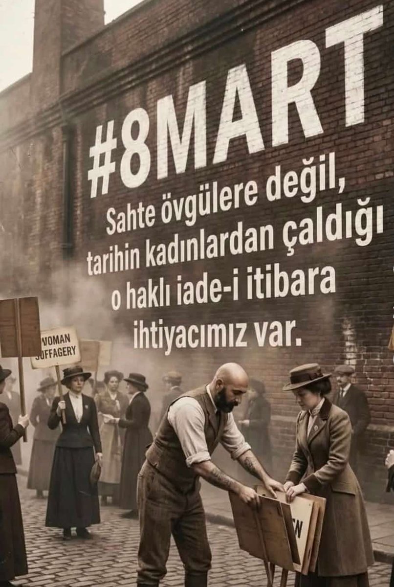 sanchopanzaO's tweet photo. 8 Mart kadın arkadaşlarımızın emekleri için can verdikleri ve bizim her sene onların küllerinden yeniden doğduğumuz gündür.Direniştir ,isyandır,mücadeledir. Patriyarkaya başkaldırıdır.Kutlu olsun https://t.co/lYBbESWPHe