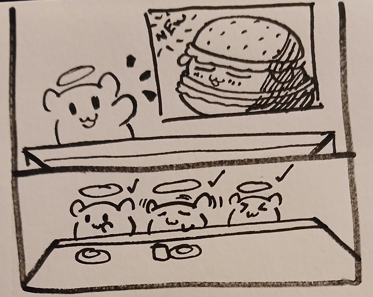 🐙: I present to you, the TAKO burger (not actual takos) image is for logo, BUT! We were thinking since our Tako taco stand was such a hit. We introduce a new item on our menu, burgers in the shape of Takos!

🐙🐙🐙: 👍 this is a million cookie idea

#inArt #いなート