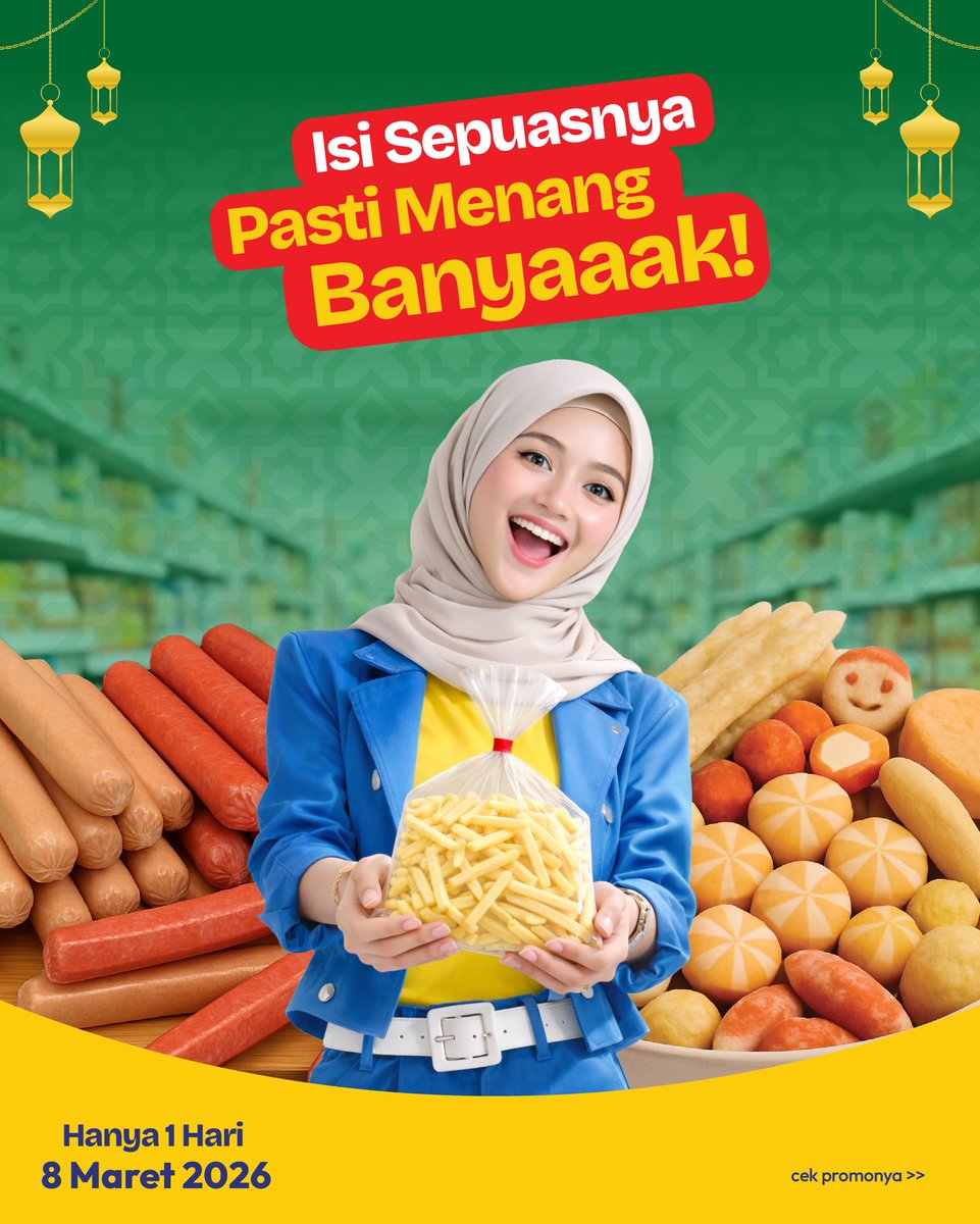 katalogpromosi's tweet image. Isi Sepuasnya hadir lagi di Hypermart 🛒
Nugget, sosis, kentang, sampai bakso seafood curah lagi ikutan promo hari ini.

Cek daftar dealnya 👉 katalogpromosi.com/promo-hypermar…
#PromoHypermart #Hypermart #PromoHariIni
