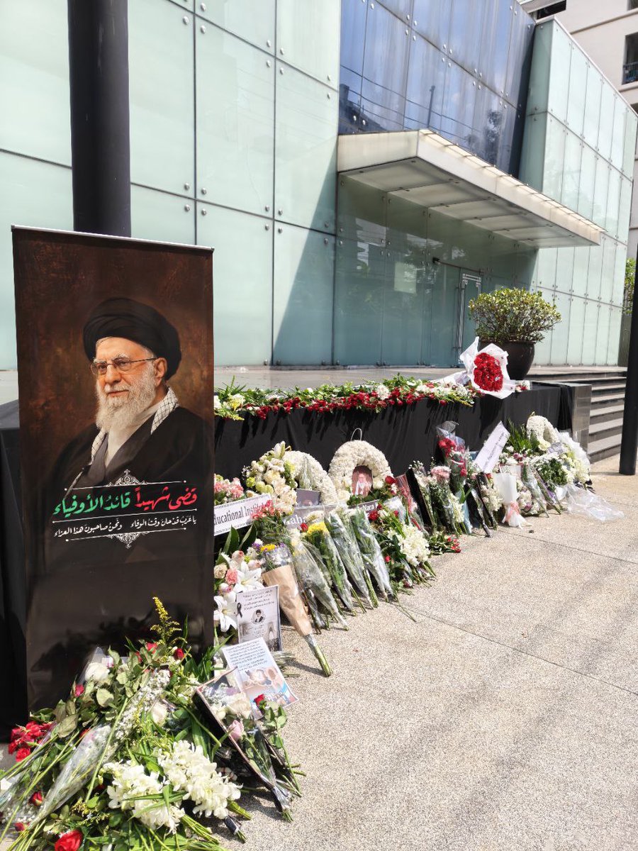 We are grateful to the Thai people for their show of solidarity and support for the Iranian people and our late Supreme Leader, Ayatollah Ali Khamenei.