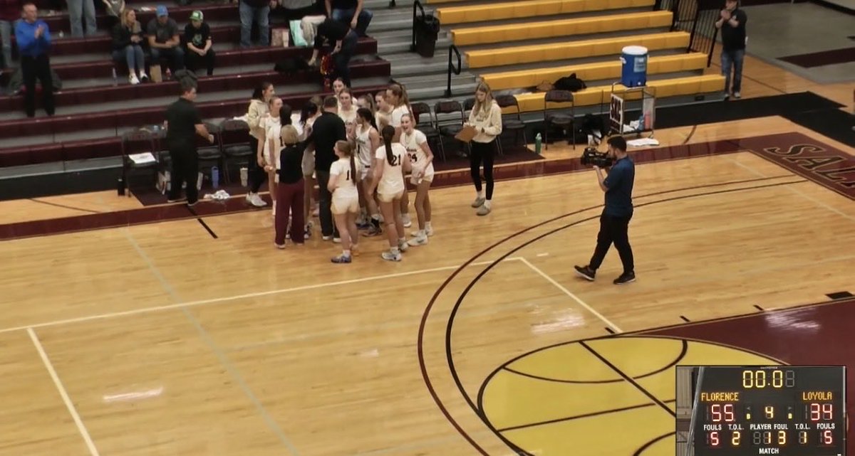 Cowboyagent's tweet photo. GBB Western B Divisional Champs.  Florence Lady Falcons.  55-34 over Loyola. Class B State in Bozeman next week. 
#mtscores https://t.co/sWzzaFkqo0