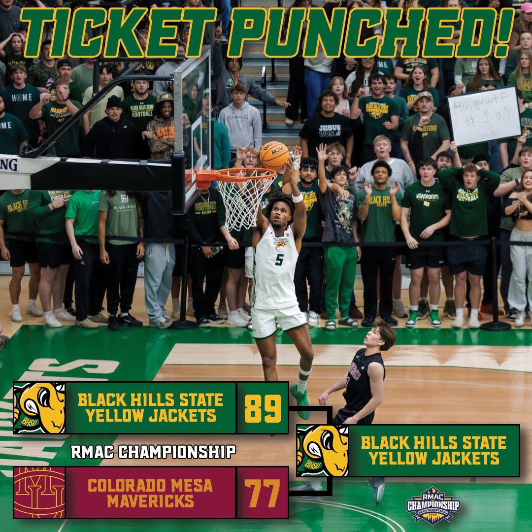 Black Hills State MBB tweet media