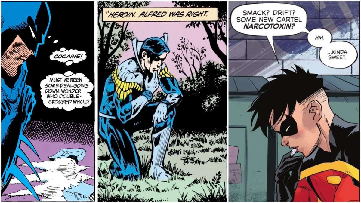 "Let's taste test suspicious substance!" 
Like father, like sons 🙄