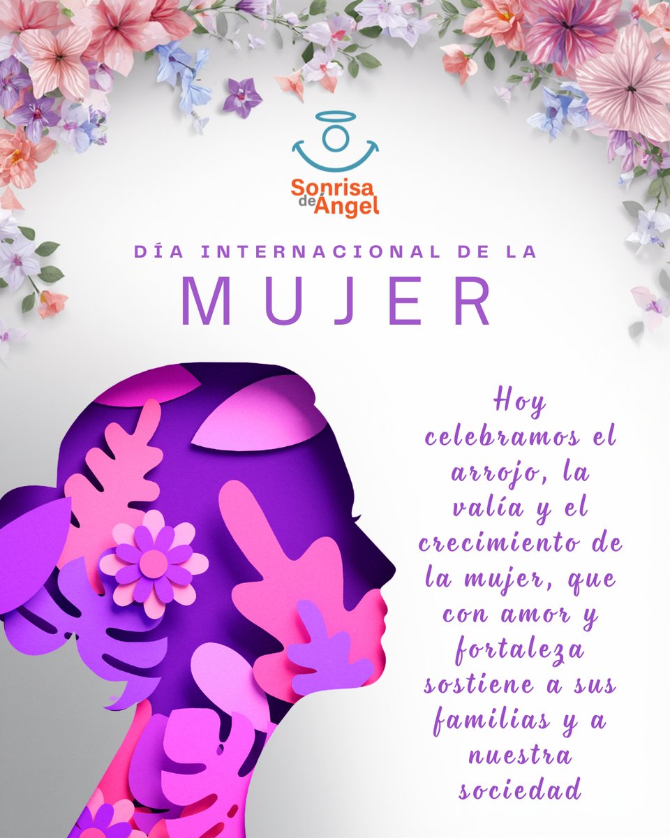 sonrisadeangelf's tweet photo. 🌸 *Día Internacional de la Mujer*   🌸

Desde Fundación Sonrisa de Ángel, agradecemos a nuestras voluntarias damas sonrisas, donantes, doctoras, personal de salud y a todas las mujeres que nos han brindado su respaldo hacia los bebés prematuros. ¡ Feliz Día de la Mujer! 💐👼💙 https://t.co/Wnyez3aHNc
