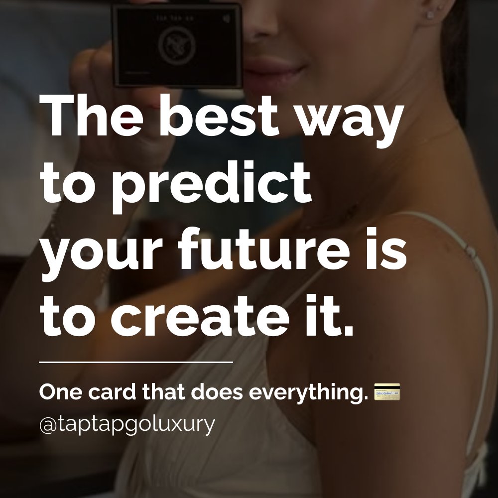 taptapgopr's tweet image. Create elite connections 🌟
 Build powerful networks 🌍
 Shape your future with Tap Tap Go ✨

 One card that does everything. 💳

#TapTapGo #LuxuryCard #EliteExperience