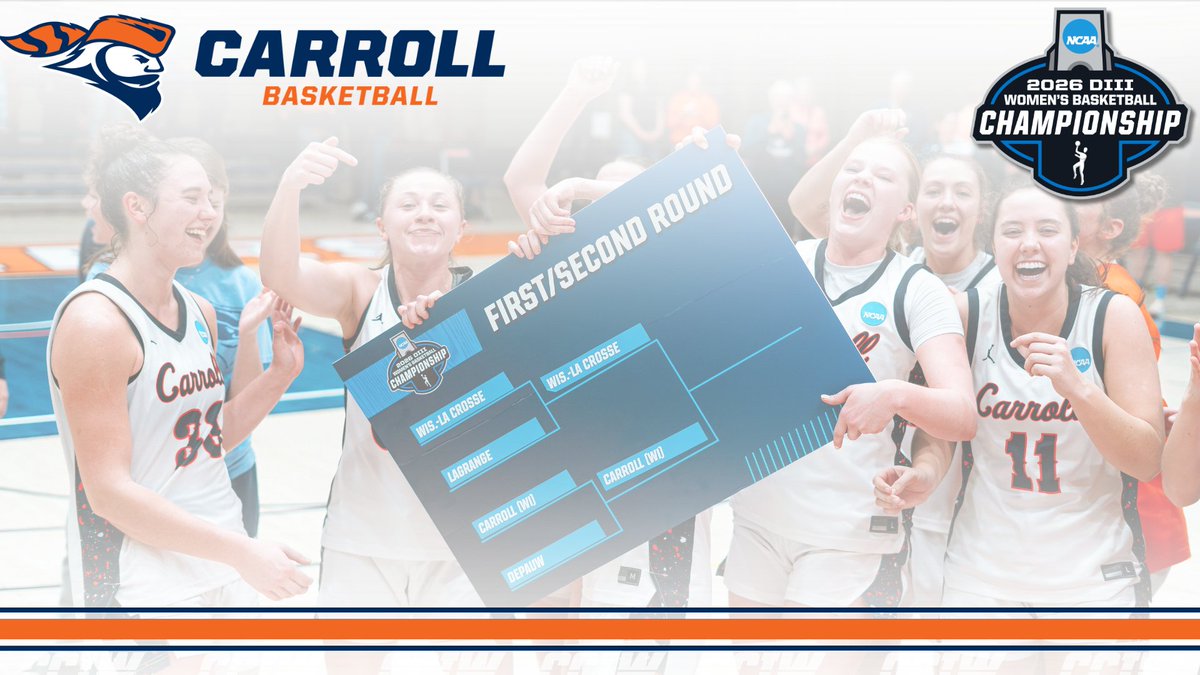 Carroll University Athletics tweet media