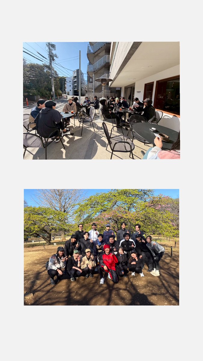 usutaku_channel's tweet photo. 朝からAI木曜会 @aimokuyokai にて代々木公園ラン！

日曜の朝早起きして、皆でゆるーく走ってカフェ行くの凄く幸福度高い。

普段はAIを皆で勉強しつつ、運動も全力でやるヘルシーなコミュニティ https://t.co/vj18bQ7PEE