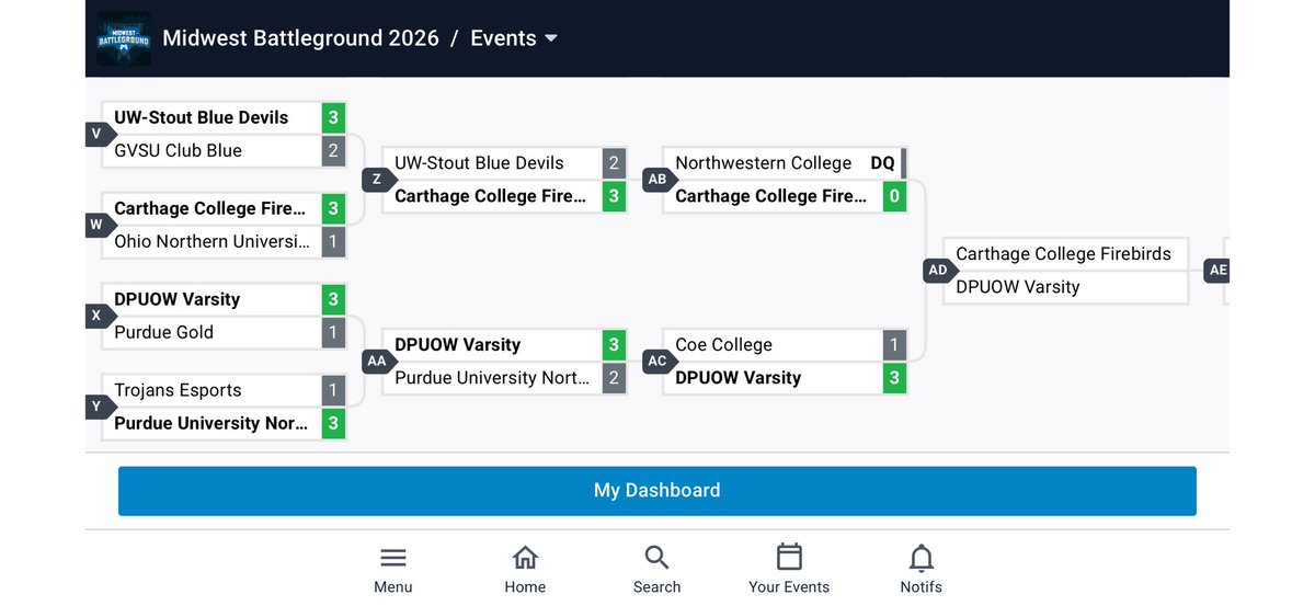 DePaul Overwatch tweet media