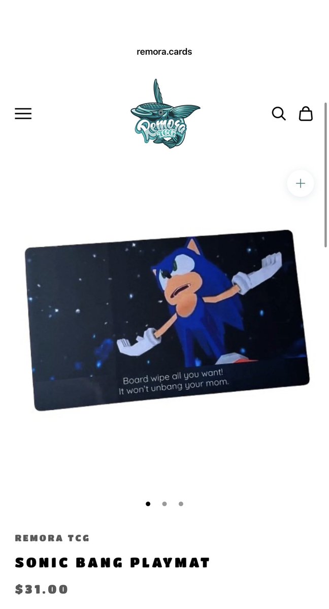 I’ve come across the most glorious playmat