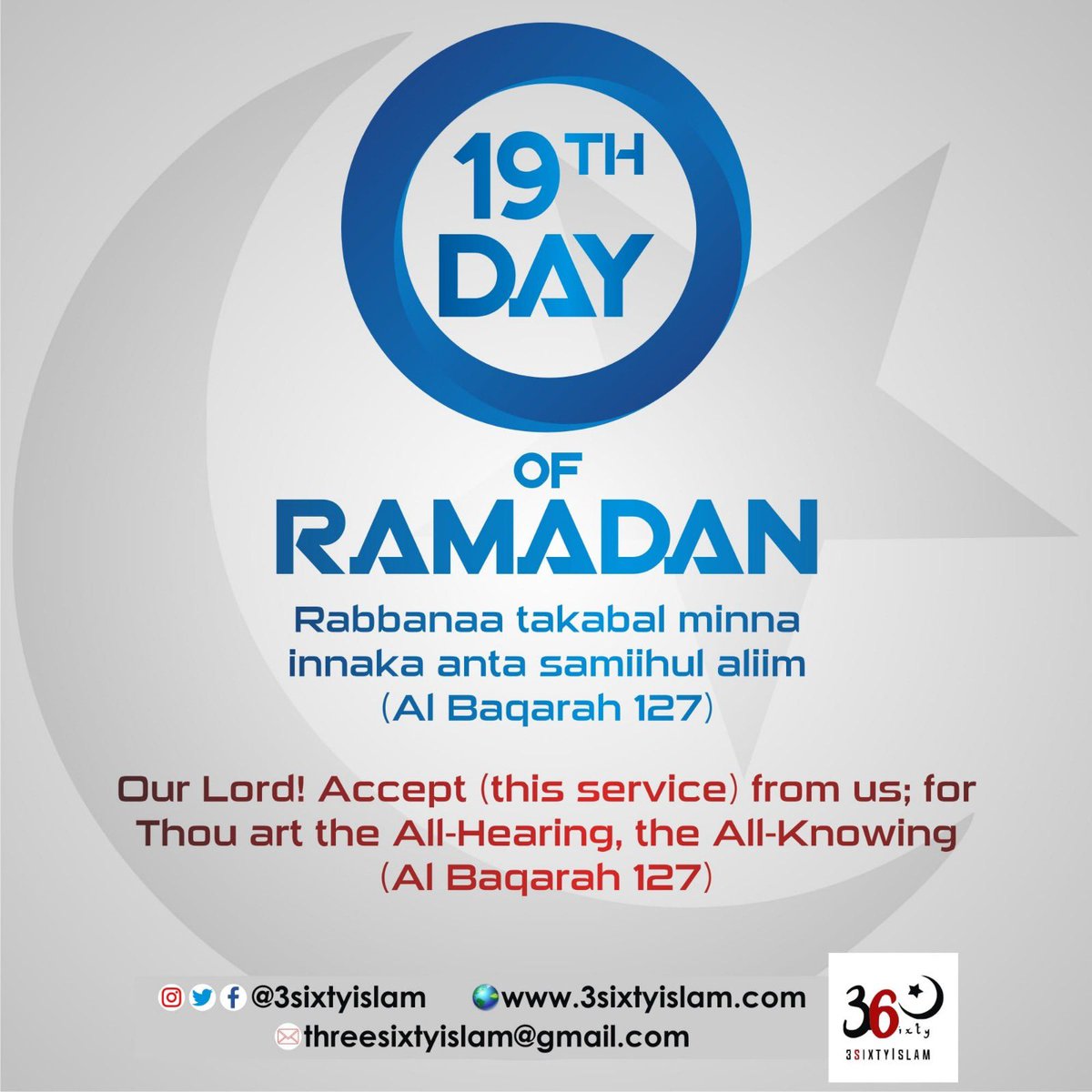 3SixtyIslam's tweet image. SEEKING ALLAH’S ACCEPTANCE OF OUR DEEDS

“Our Lord! Accept from us.” (Qur’an 2:127)

Always ask Allah to accept your good deeds. 🤲🌙

#Ramadan2026 #3SixtyIslam