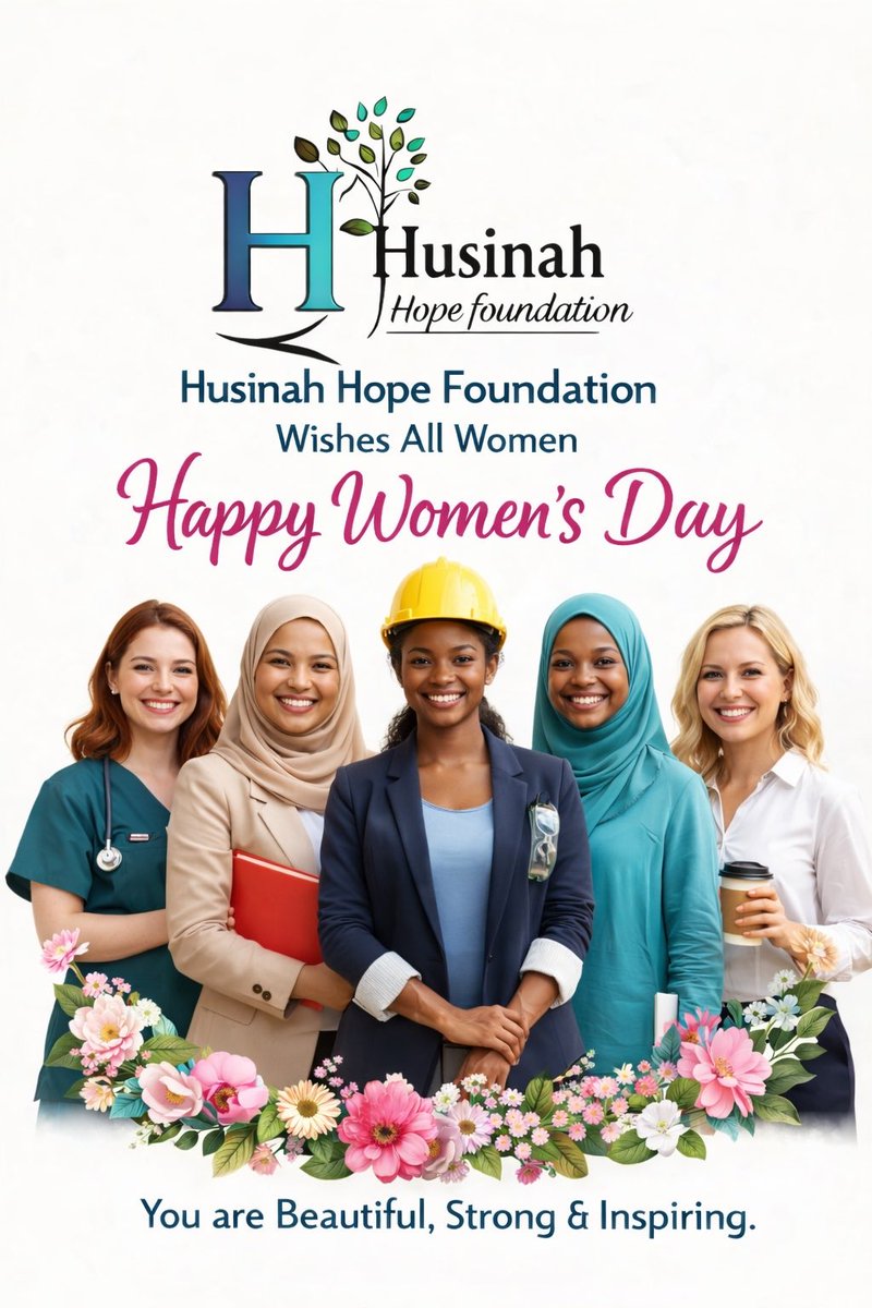 HusinahF's tweet photo. Today we celebrate the strength, courage, and achievements of women everywhere. Together we uplift, inspire, and empower. Happy International Women’s Day! 🌍💜 https://t.co/0bMmKrhoTy