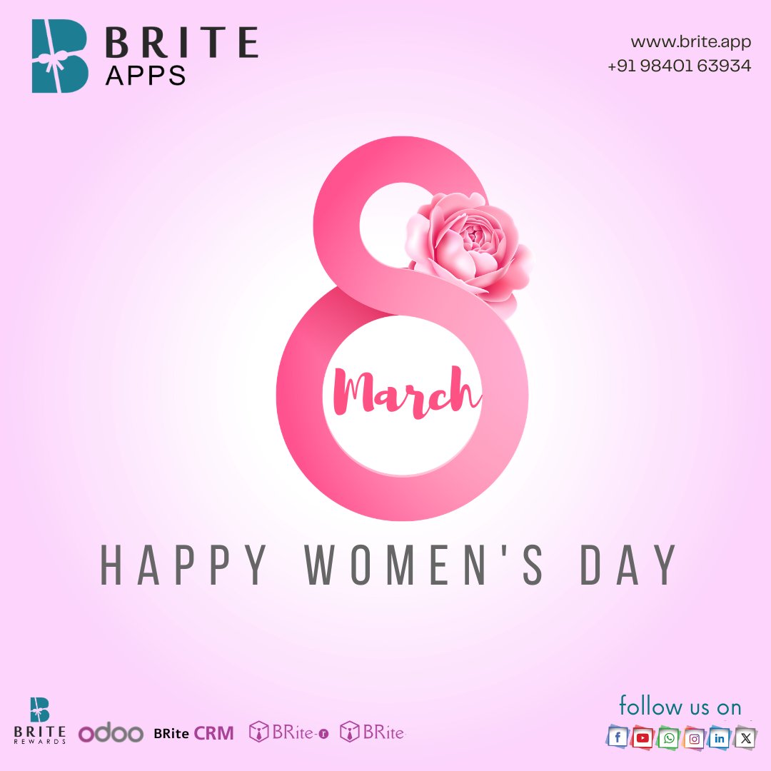 BriteRewards's tweet photo. BRITE App wishes all the amazing women a day filled with appreciation and success. https://t.co/C6CSKwNYdB