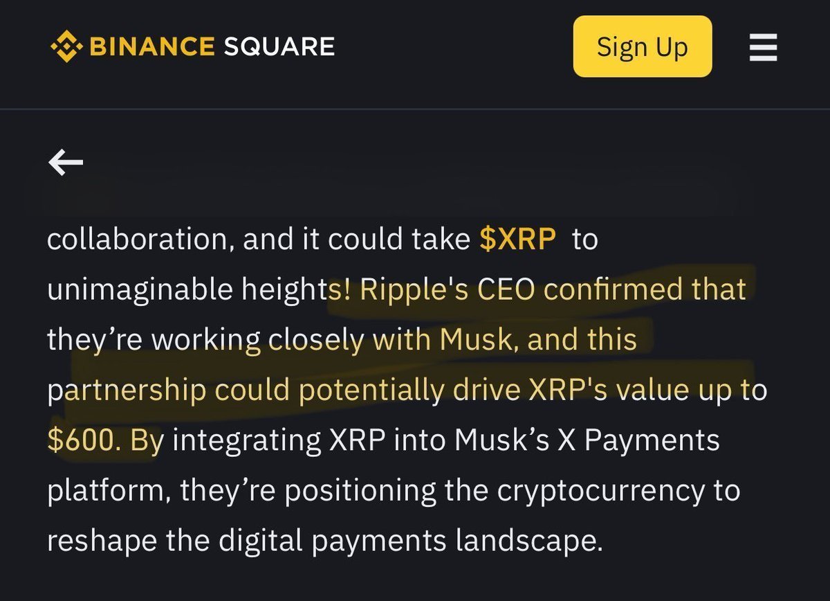 25hoursawake's tweet photo. 🚨 JUST IN: Binance AND Brad Garlinghouse, CEO OF Ripple, REPORT THAT RIPPLE IS WORKING CLOSELY WITH Elon Musk. #XRP

TRILLIONS IN POTENTIAL CAPITAL. GLOBAL-SCALE LIQUIDITY.
The next major shift in the financial system may already be underway.

At the same time, a $650 TRILLION TOKENIZATION INITIATIVE has been announced on the XRP Ledger by RealFi — a development that could potentially push REAL Token from $0.029 toward $640 as the rapidly growing XRPL ecosystem continues gaining global momentum. 🚀📈

REAL TOKEN BUY LINK (DEX):
https://t.co/3dQUkTtERJ

REAL TOKEN ON MEXC:
https://t.co/Dsxd8aycQc
 🚀