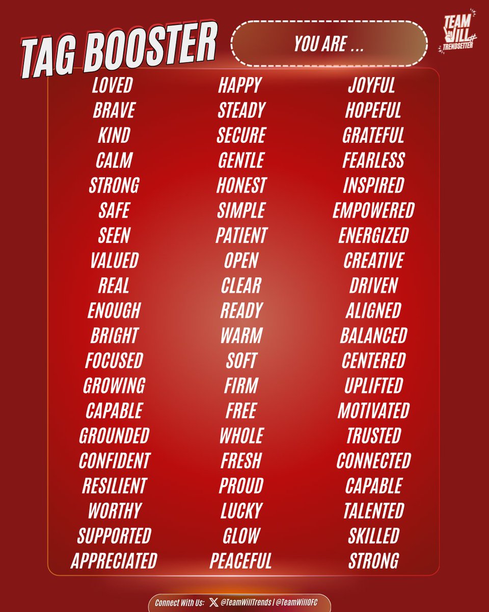 TEAM WILL TRENDS tweet media