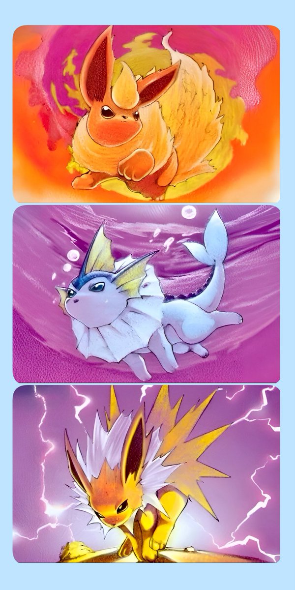 GreenGiant7186's tweet photo. @pokemonszn Thought they'd make a cute wallpaper! 🔥 💦 ⚡ https://t.co/jv3gCfgN2K