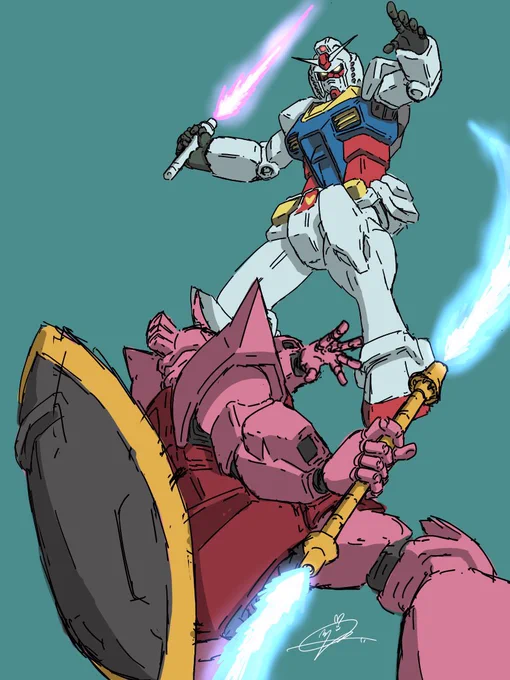 ファーストガンダムのらくがきまとめ