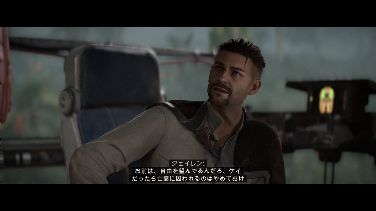 ukkari47's tweet image. 土日はデイリーゲームパスはスターウォーズ枠！本日もアウトローズ！
ND-5の修理も完了、金庫破りの仲間が出揃いついに仕事に手をつけることに！
ところで雇い主のジェイレンさんイケメンっすな
#DailyGamePass
#XboxGamePass
#StarwarsOutLaws