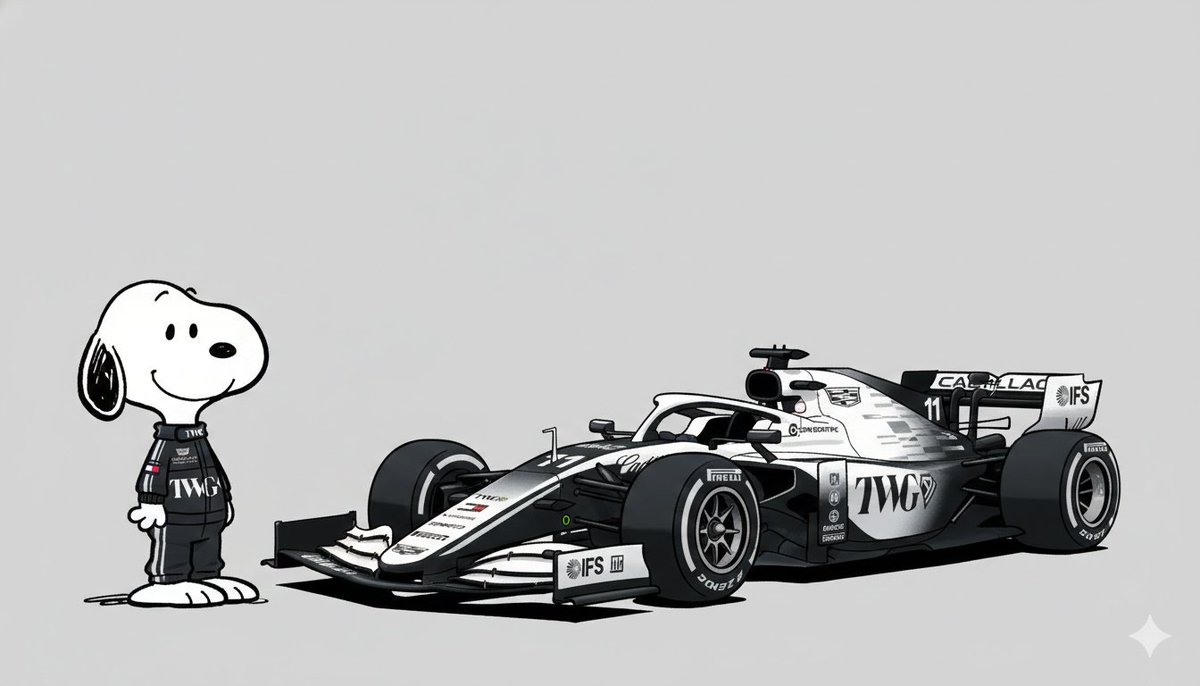 Snoopy: 'Red Bull me dio problemas... pero Cadillac me dio estilo' 😎🐶
#F1 #AusGP #ChecoPerez #CadillacF1 @schecoperez @cadillacf1