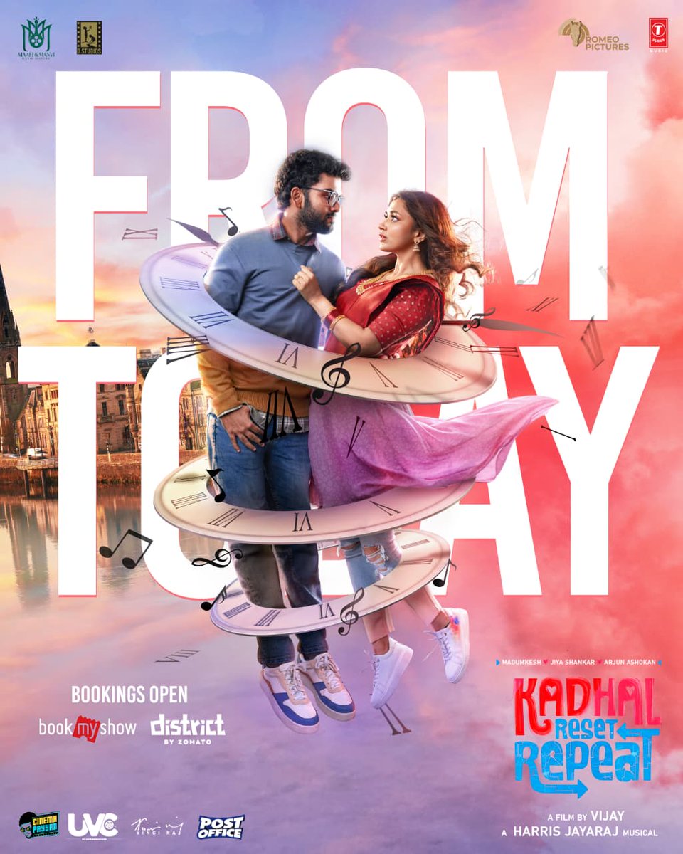 HonestFilmFeed's tweet photo. #KadhalResetRepeat is getting a fantastic response from the audience ❤️
Family viewers are loving the film, and Day 2 bookings have already surpassed Day 1 💥 https://t.co/FNBASjnuSb