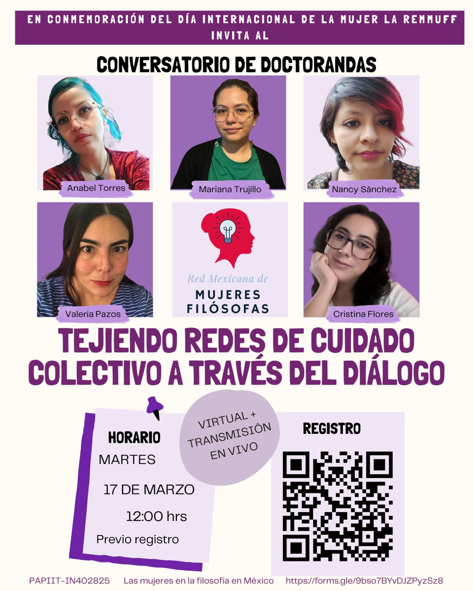 Red Mexicana de Mujeres Filósofas tweet media