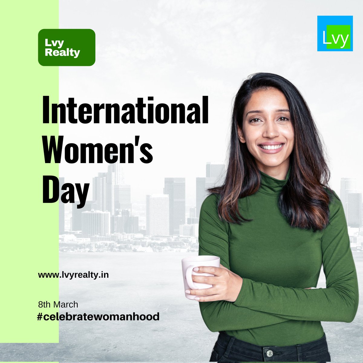 LvyRealtty's tweet photo. Happy International Women’s Day from Lvy Realtty® INDIA 🌸✨

Honoring the incredible women who make our communities stronger. 💫
Wishing you success, happiness, and endless opportunities ahead. 🌷 https://t.co/XwxW5E4r4c