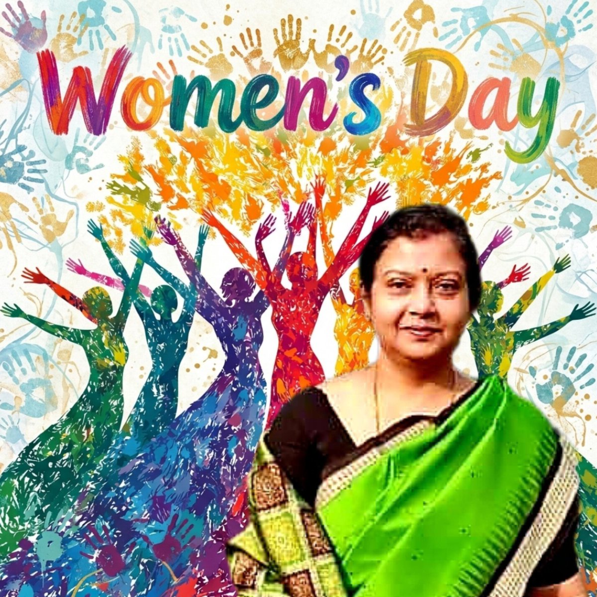 Preetinanda_R's tweet photo. Women's Day wishes https://t.co/Vjq5O88oFG