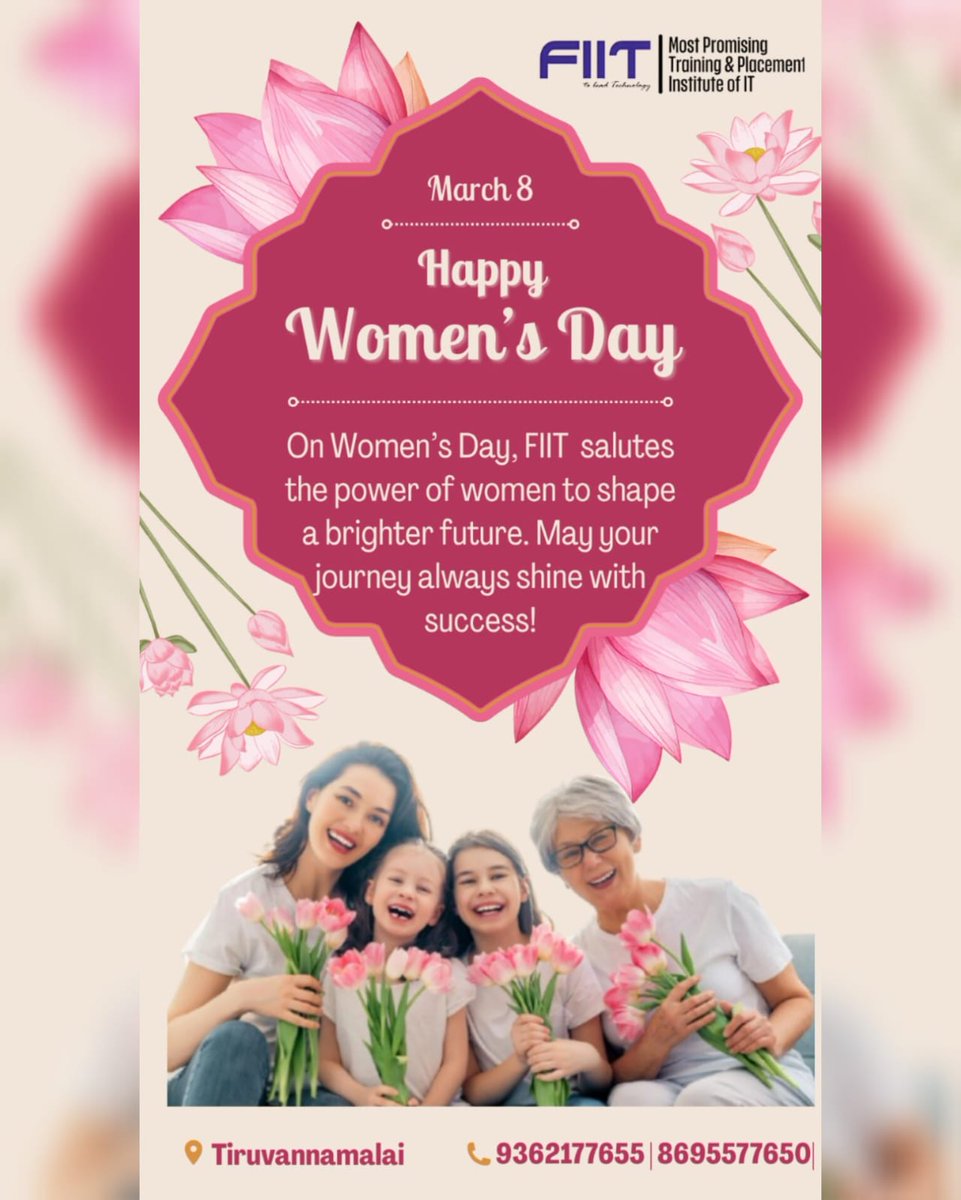 FIIT Formacion Pvt Ltd Tiruvannamalai tweet media