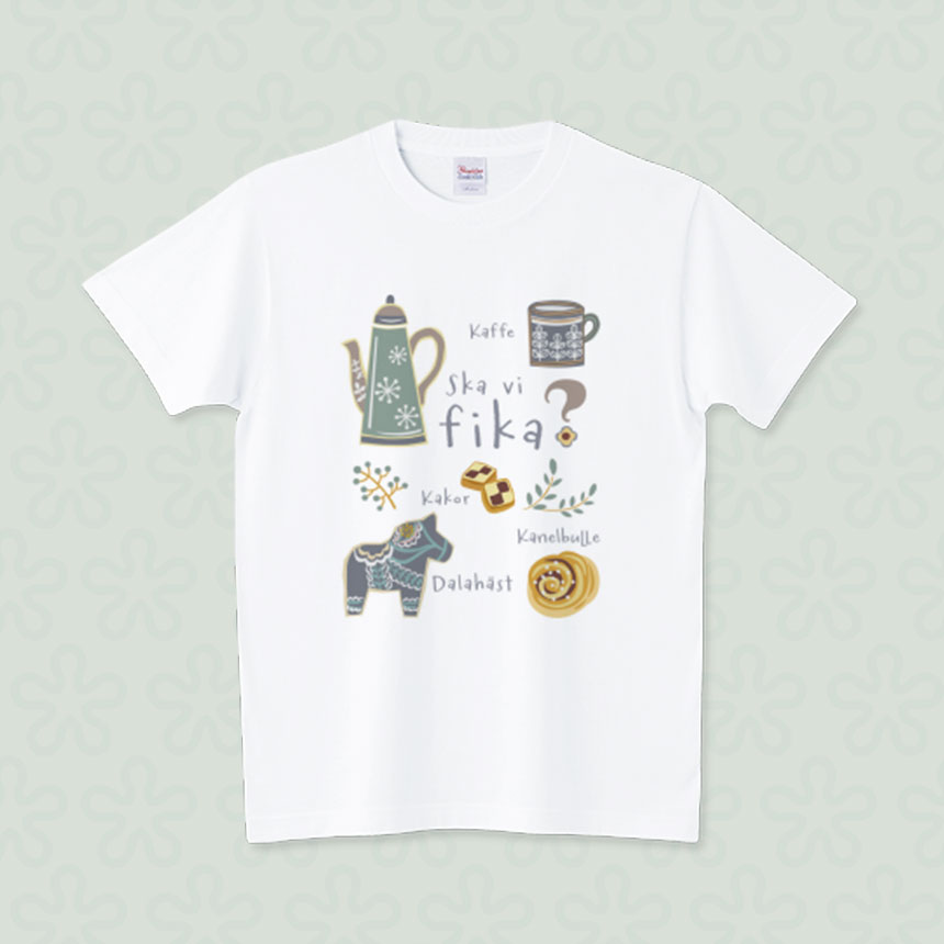 BlueParterre's tweet image. #Tシャツトリニティ さん
全品おトクセール 開催中🎉
3月9日（月）14:00まで

🌿「お茶にしませんか？」スタンダードTシャツ
ttrinity.jp/product/305741…
「Ska vi fika?」はスウェーデン語で「お茶にしませんか?」です☕️

🌿ショップはこちら
ttrinity.jp/shop/jarajampo…

#FIKA #北欧