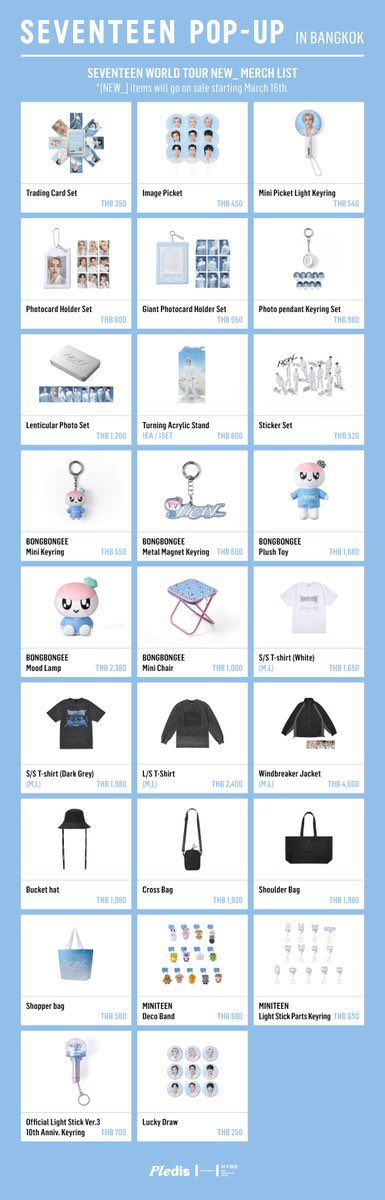 rak_bukuku's tweet photo. [OPEN JASTIP] HANDCARRY SEVENTEEN POP UP STORE IN BANGKOK

ETA INA ~ 19 Maret 2026

✨️untuk yg mau order / tanya2 harga, silahkan kirim foto barang ke DM nti kita akan hitung harga bersih ina nya
✨️buat yg mau request item bisa yah, kita open nti langsung DM ajah 🙏🥰 https://t.co/OZ7XT9CRaW