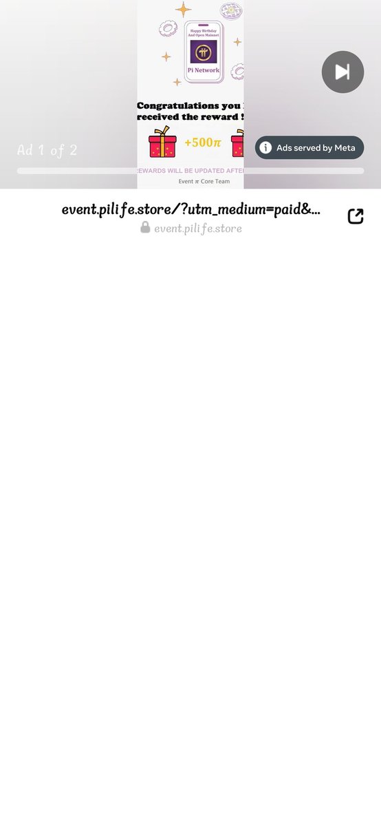 connectpi's tweet photo. ⚠️ Pi Network users beware!

A phishing ad is appearing during Pi mining that opens this link in Pi Browser and asks for your passphrase to claim it.
🚨 Never share your passphrase with any website.
This is likely a phishing attempt. Stay safe and report it.
#PiNetwork #PiSafety https://t.co/N3u29gmvCV