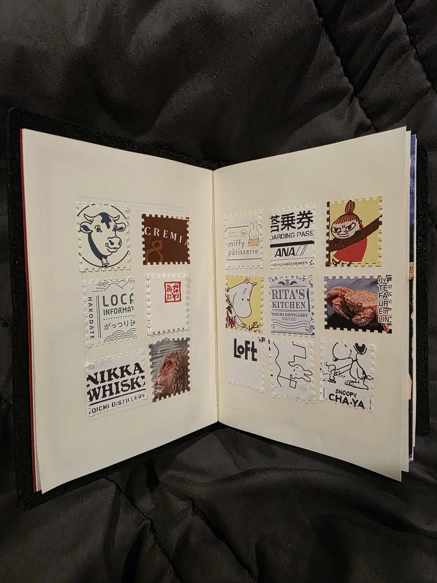 xKeykuma's tweet photo. Been nice to journal again and using the scraps from my japan trip into beautiful memories https://t.co/cir1LfZ2JB