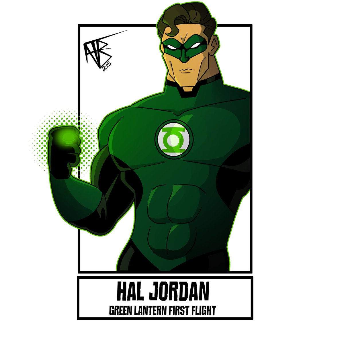 AustinTBArt1's tweet image. One Character per Day 2026 Day 65 - Hal Jordan from Green Lantern First Flight
#art #onecharacterperday #greenlantern #haljordan #lanterns