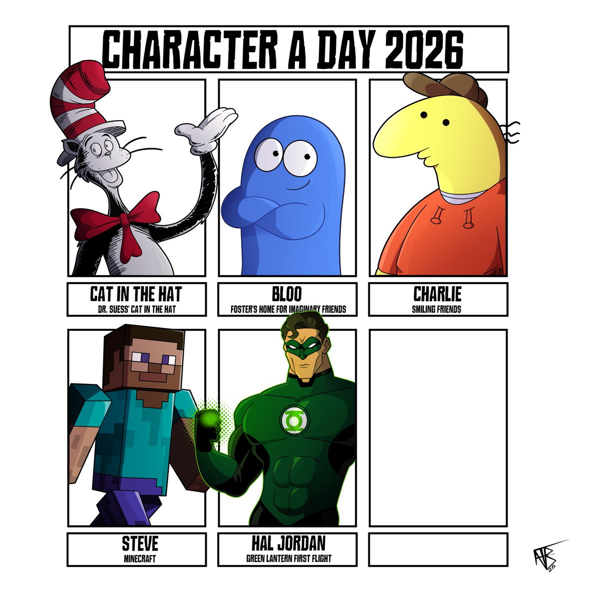 AustinTBArt1's tweet image. One Character per Day 2026 Day 65 - Hal Jordan from Green Lantern First Flight
#art #onecharacterperday #greenlantern #haljordan #lanterns