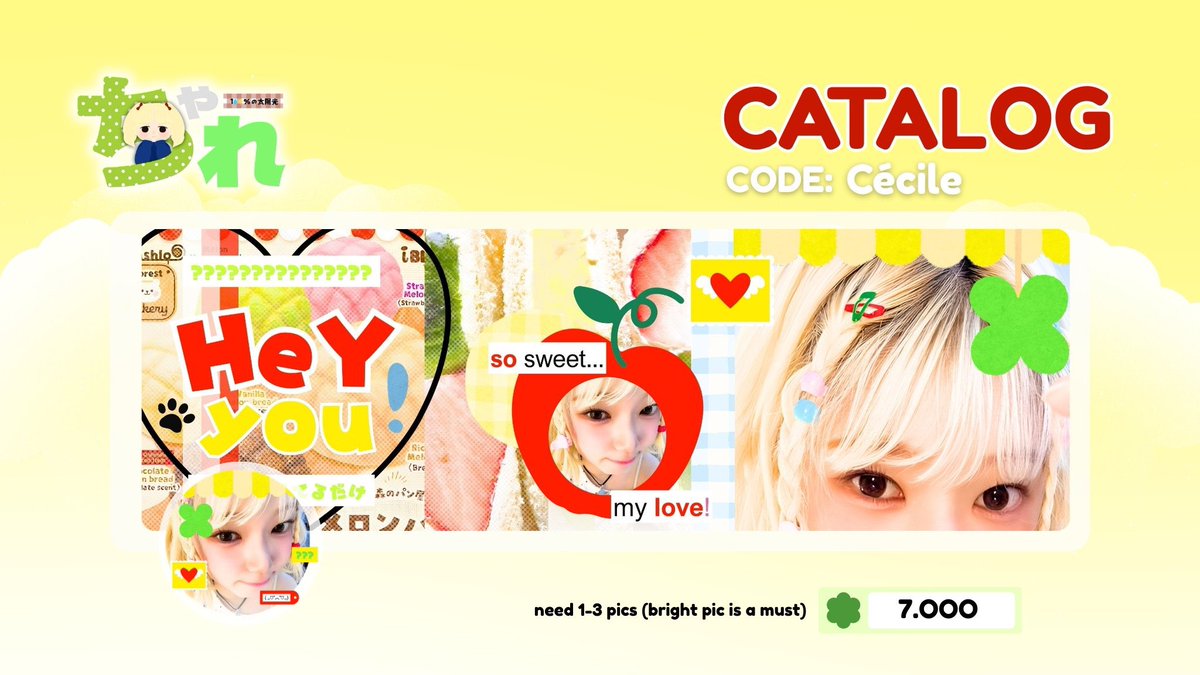 tsuzuumee's tweet photo. repost are very-very appreciated!

halOo temen-temen! aku ada ready stock Wonyoung, Ian, &amp; Kotoko dari layout models katalog baru aku kemarin, kebetulan udah bisa dijemput yaa dengan harga only 7OOO yeay! free retext juga ya >___< yang mau bisa jemput yap 🏃

#zonauang #zonajajan https://t.co/0vrexXn9mJ