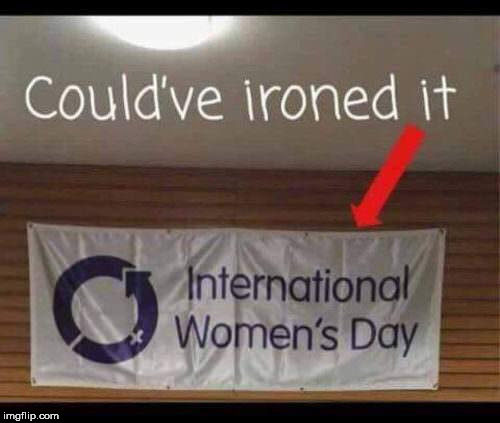 Phil__Mccracken's tweet photo. International Women's Day https://t.co/SGrhgUaBKH