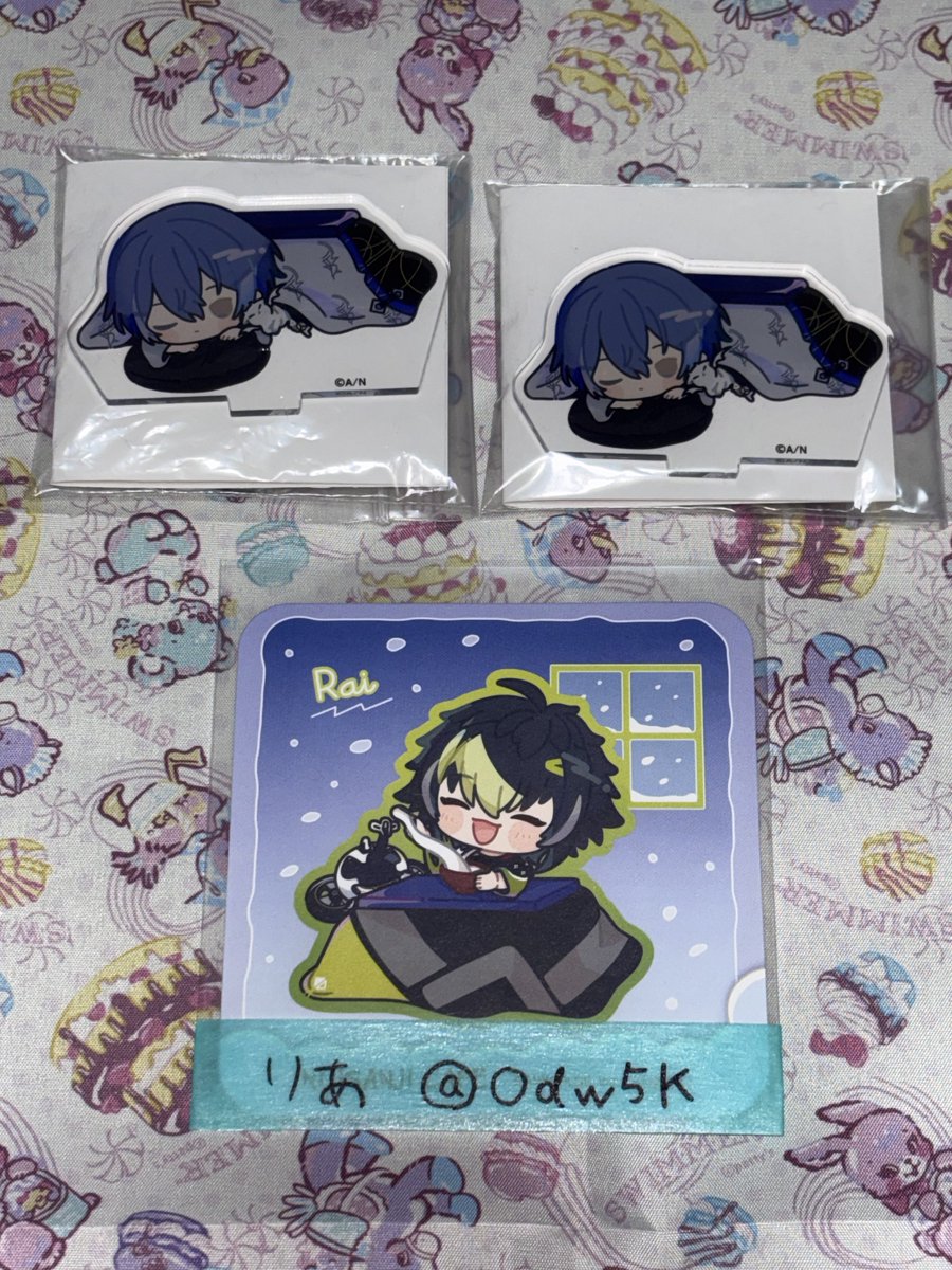 Odw5K's tweet photo. 【交換・譲渡】にじさんじ Dytica Oriens スイーツパラダイス スイパラコラボ  ミニキャラ アクリルスタンド アクスタ

譲）画像1枚目参照

求）画像2枚目or定価+送料

＊まとめて優先
＊郵送取引

検索からでもお気軽にお声かけ下さい。 https://t.co/Krs0AepXML